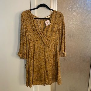 Copper Closet, Cheetah Cutout Dress